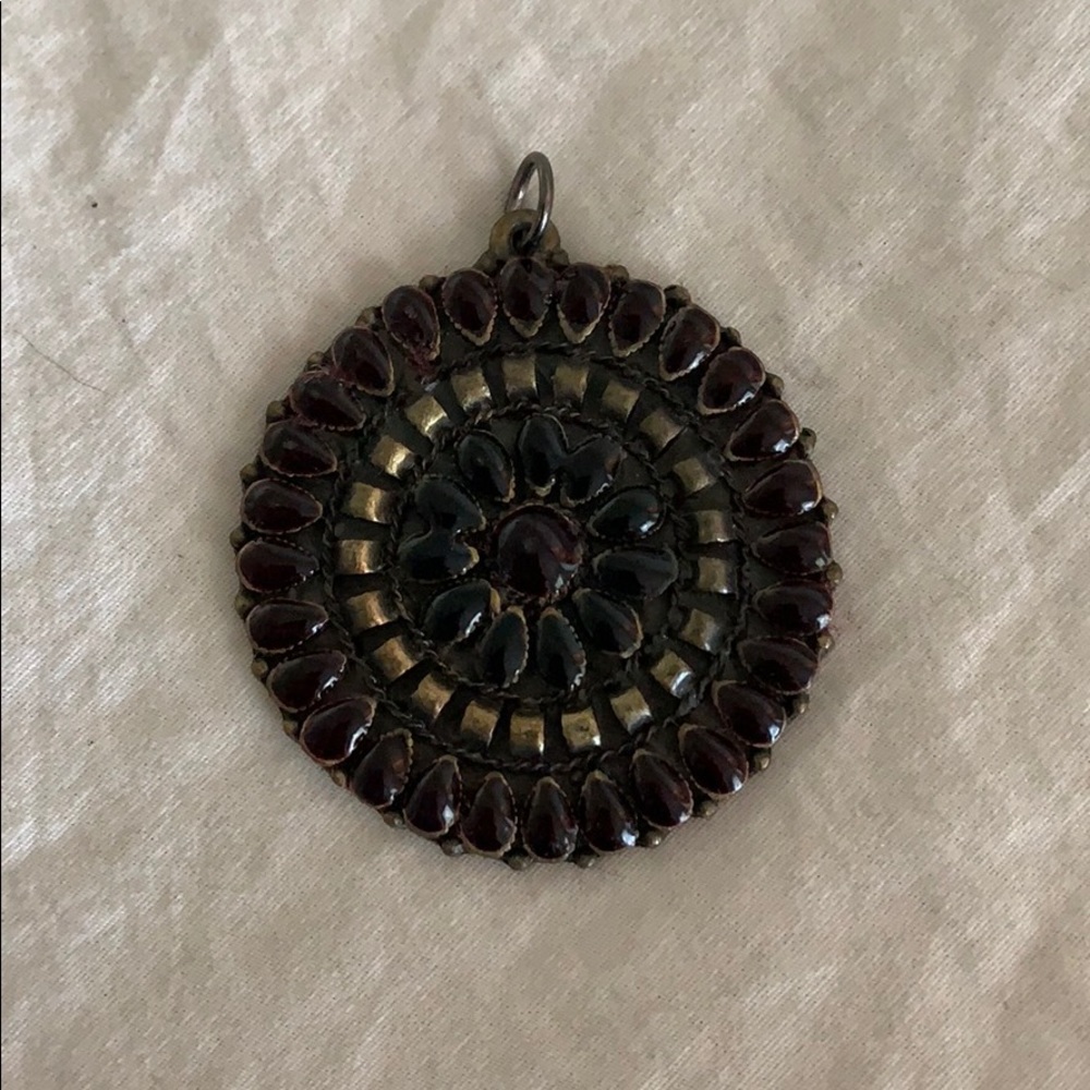 Brown and bronze Pendent
